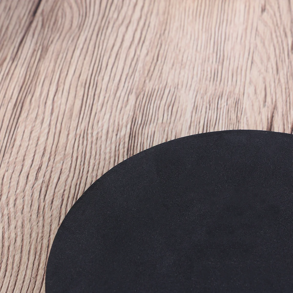 

3Pcs Piano Caster Cups Non-Slip Solid Wood Floor Protectors Anti-Noise Mats Size L Black for Upright Piano Non-Slip Floormat