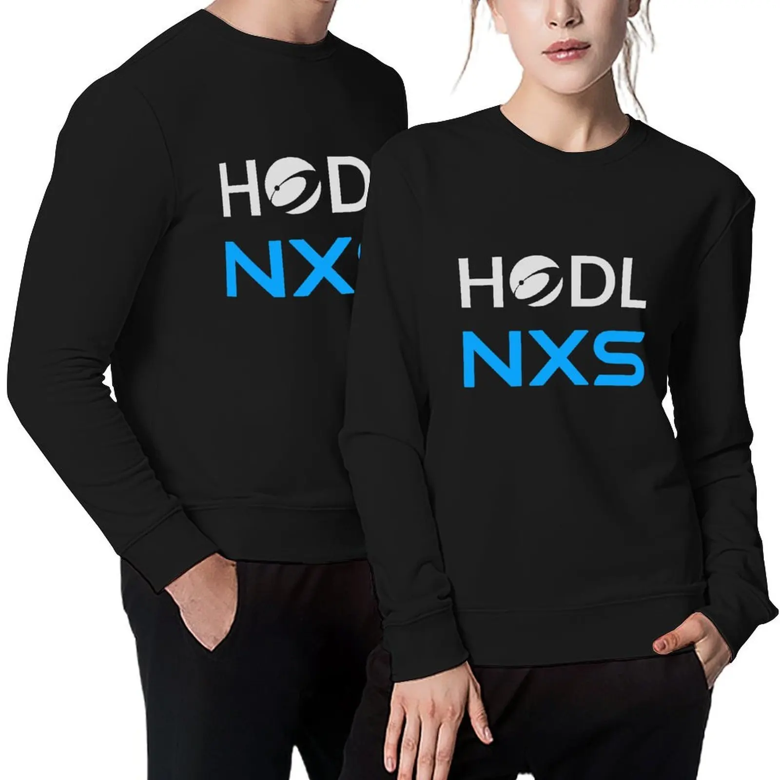 

HODL NXS Nexus Official Pullover men wear fashion men autumn new products men clothes sports sweatshirt man