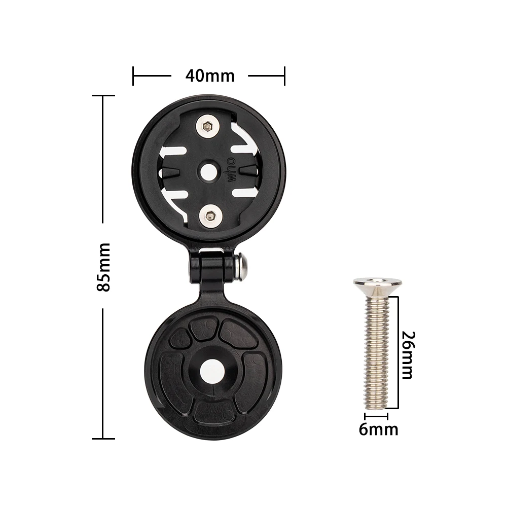 ZTTO-Bicicleta Out-Front computador Stem Mount Holder, MTB, Road Bike, GPS, suporte, ajustável para Garmin, Bryton, Cateye, Wahoo