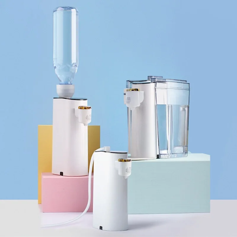 110V/220V Desktop Instant Hot Water Dispenser, Portable Mini Travel Water Heater with Fast Heating & Constant Temp