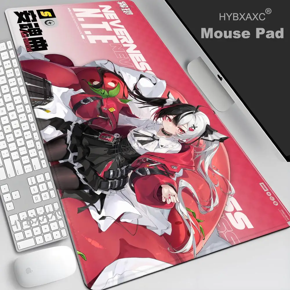 900x400MM Anime Girl Neverness to Everness Laptop Mat Kawaii Lacrimosa Mouse Pad Non-Slip Rubber Edge locking Gaming Accessories