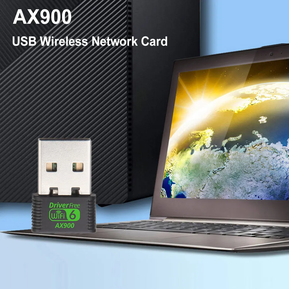 AX908C USB WiFi 6 Bluetooth-адаптер Беспроводная сеть Внешний приемник Двухдиапазонный сетевой адаптер 2,4 и 5,8 ГГц Драйвер Бесплатно