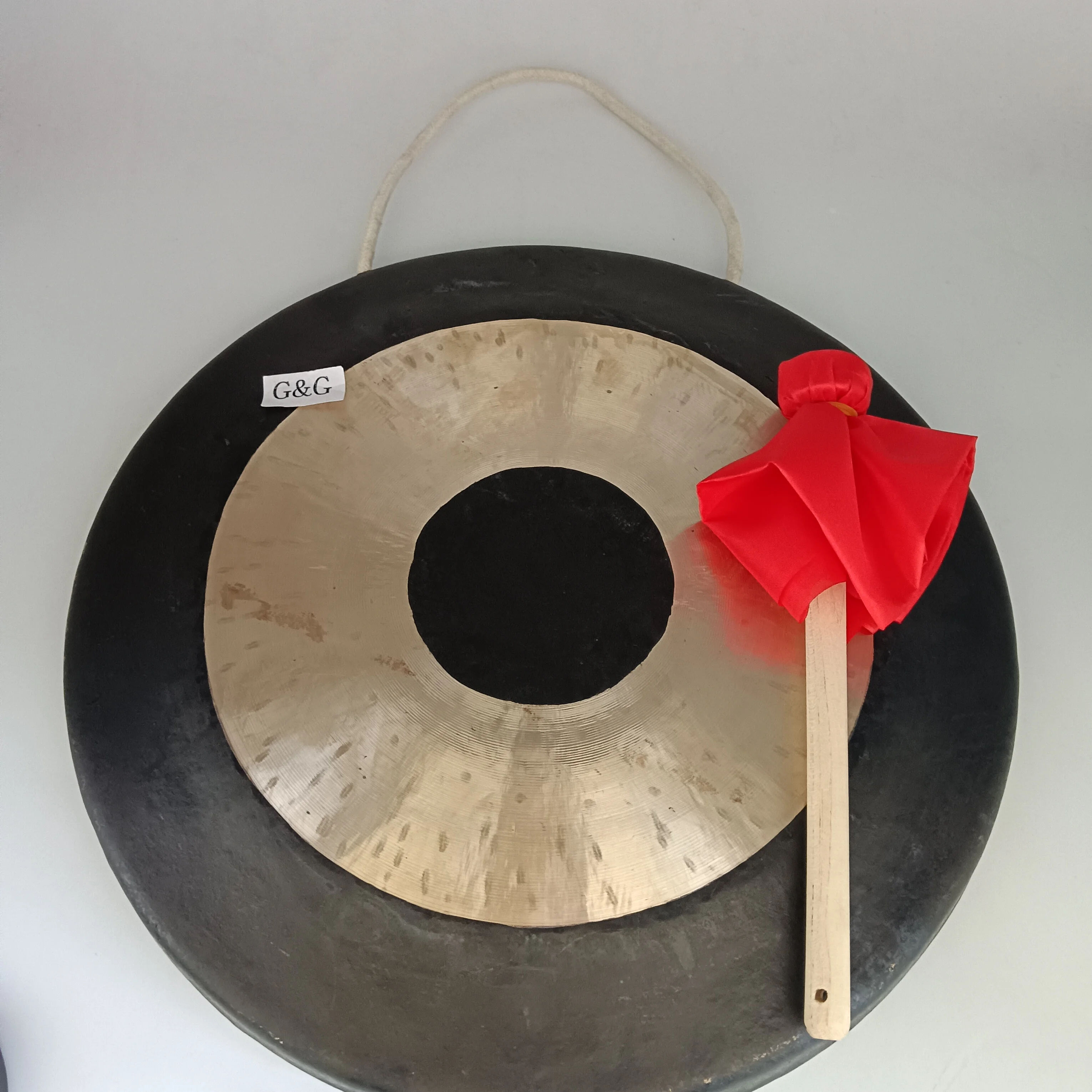 Großhandel, hochwertiger, günstiger Gong, chinesischer traditioneller Durchmesser 36 cm, handgefertigter Gong und Becken