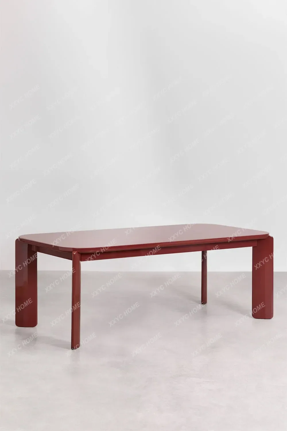 

Minimalist All-solid Wood Long Table Light Luxury Designer Dining Table Creative Personality Desk