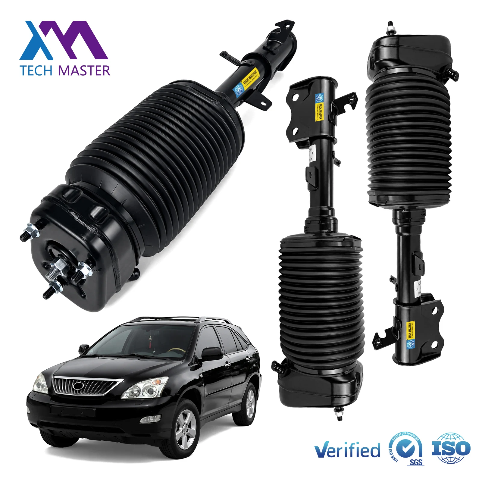 48090-48070 Rear Left Air Suspension Shock Absorber For Lexus RX300 RX330 RX350 Toyota Harrier 4WD Strut Pneumatic Part