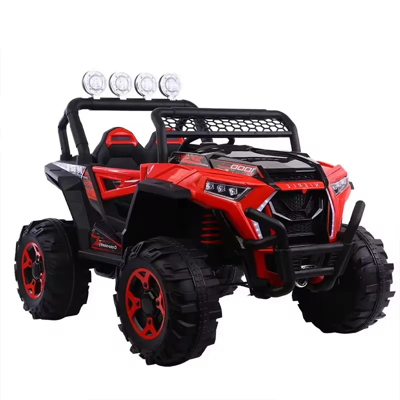 New Kid Adult Electric Ride on Car 12v 7ah ATV 4x4 With 2seater Large Space Children Electric Car Ride Child Adult ATV Car