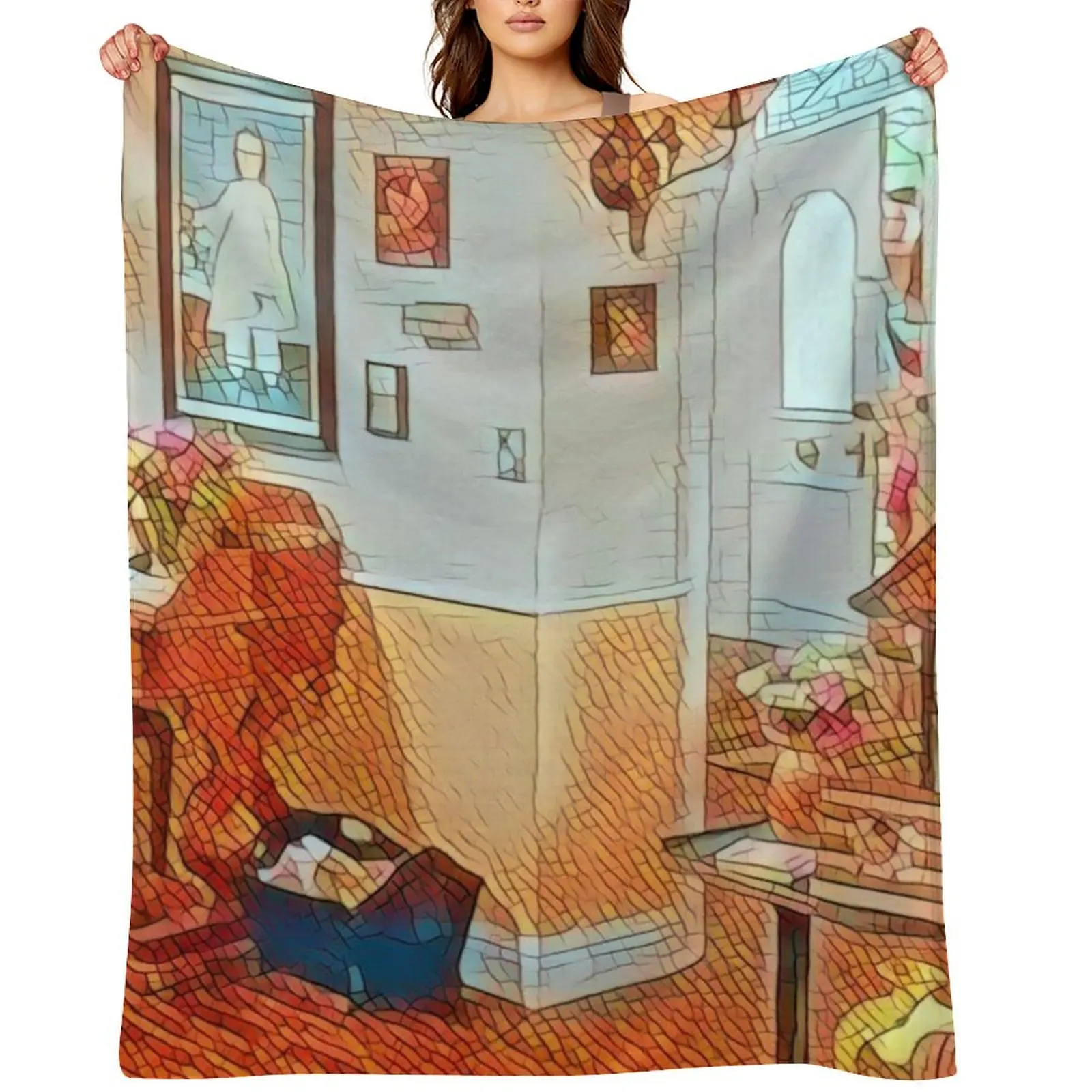 

The Girls' Home - Interior Throw Blanket Custom Flannel Kid'S Hairy Blankets