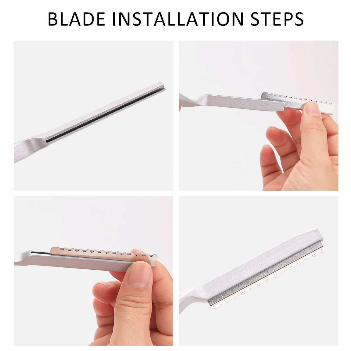 Professional Hair Thinning Razor & Shaving Knife - Japan Stainless Steel Barber Tool for Salon Haircut Thinner