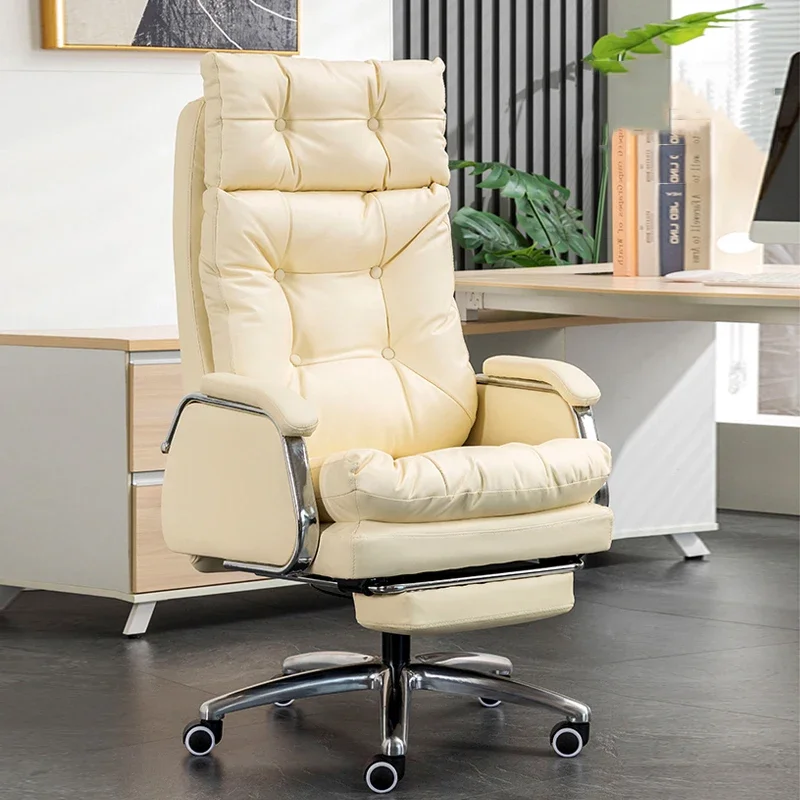 

Modern Office Chairs Ergonomic Reclining Salon Computer Massage Mobile Swivel Vanity Silla Para Escritorio Luxury Furniture