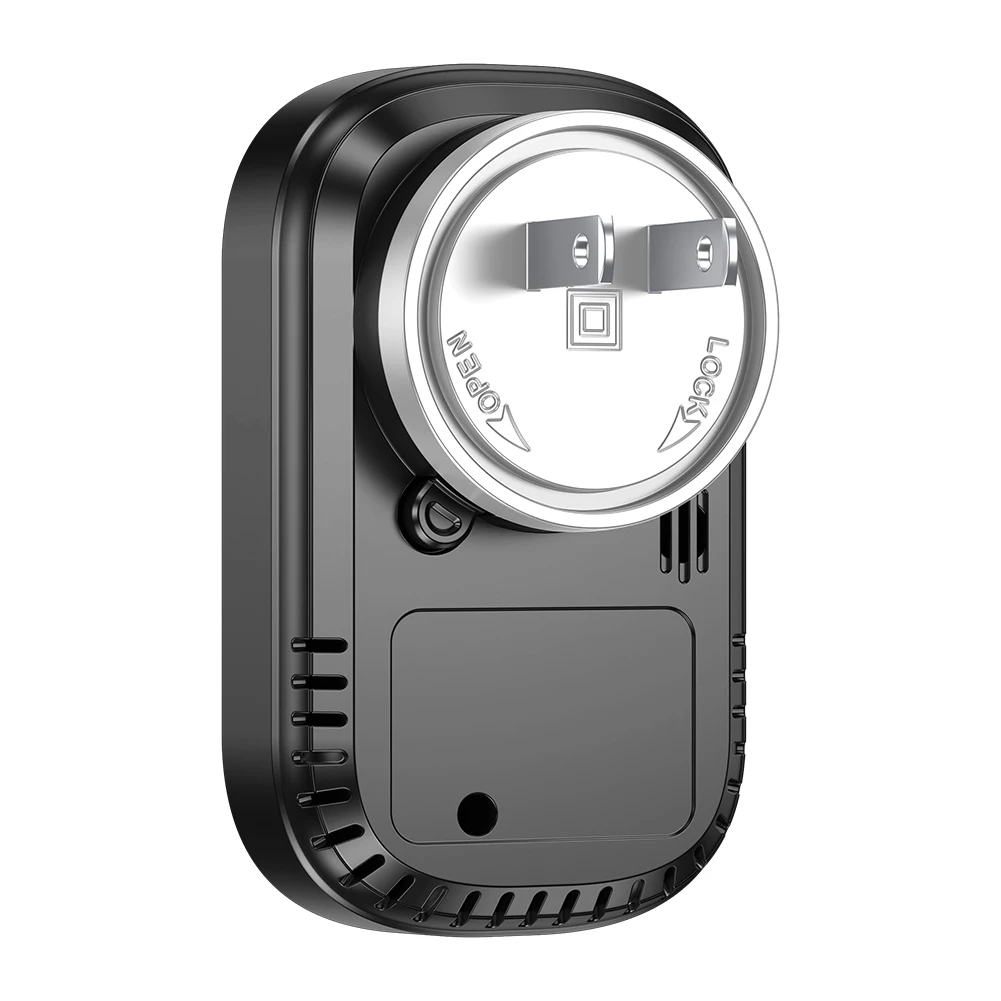 3 In 1 Plug in Carbon Monoxide Detector Plug&Play CO Alarm Detector with HD Screen & 85dB Alarm for Home Travel Hotel Indoor