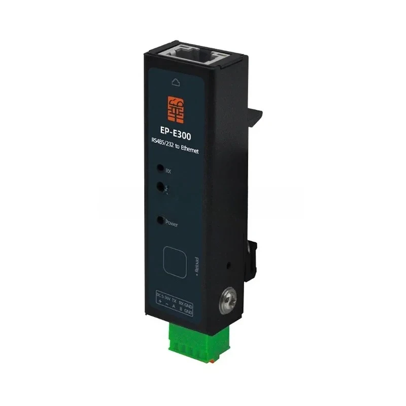 1PCS 485 serial port server to network port module transparent transmission  gateway guide E300