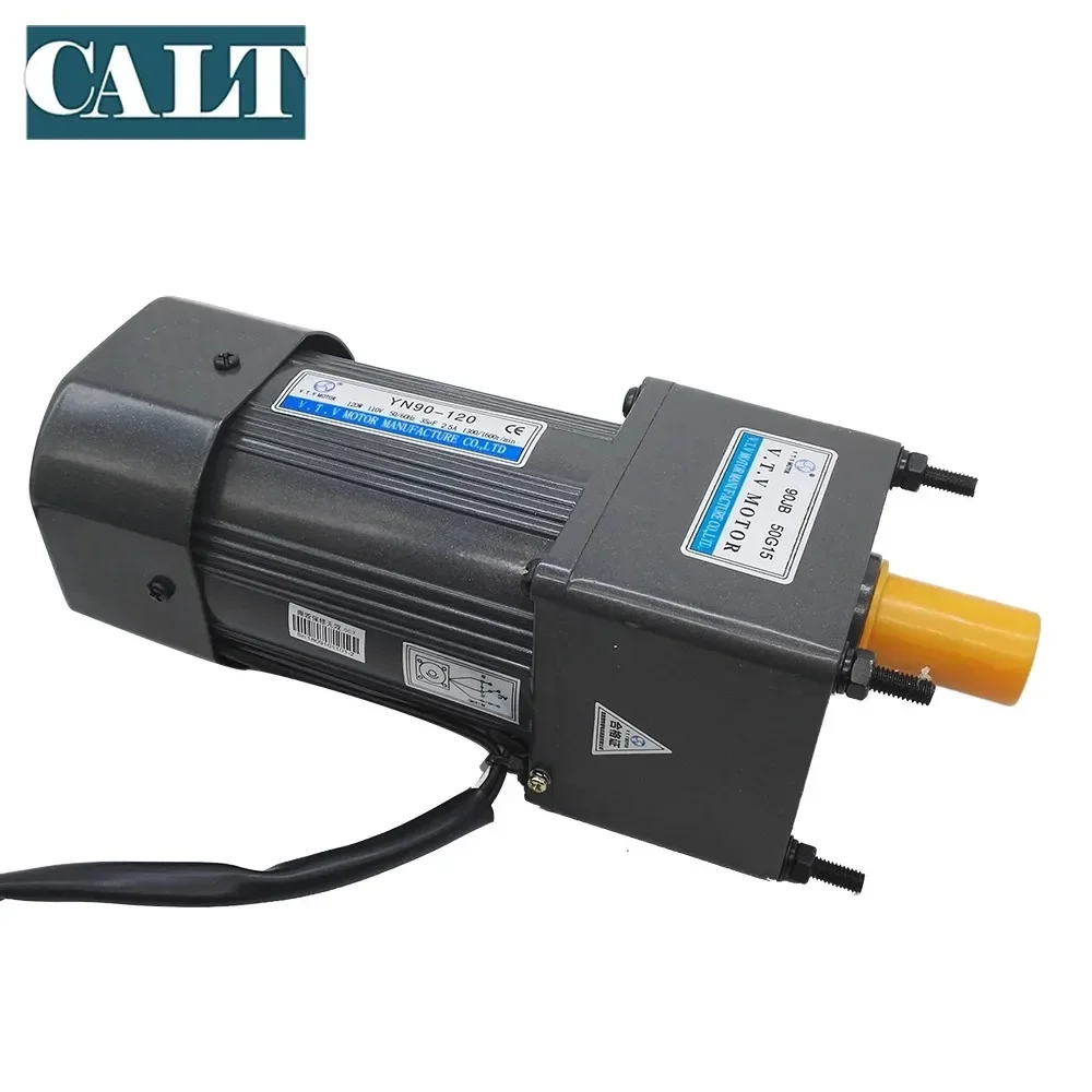 Tersedia 3 Kabel YN90-120/90JB30G15 120Watt 220 Volt Rpm Rendah Torsi Tinggi Motor Roda Gigi Ac