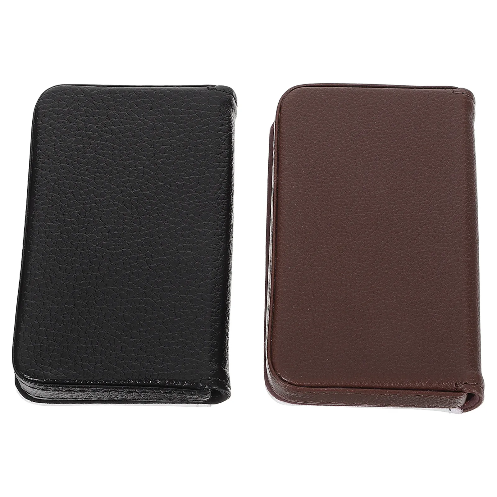 2Pcs Metal Portable Blank Business Card Holder Organizer Heat Transfer Sublimation Slim Wallet Office Name Cards