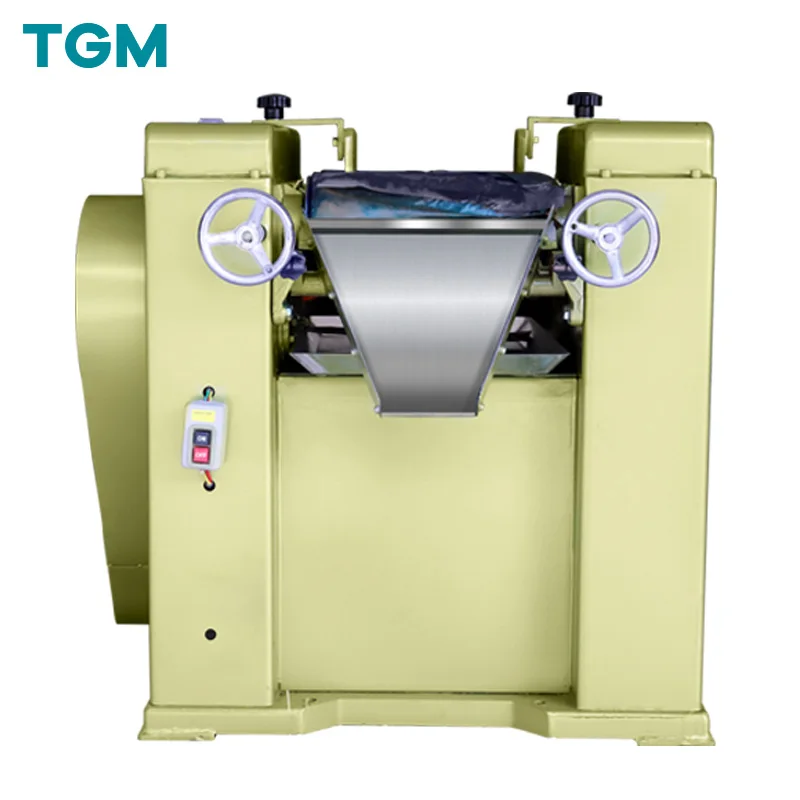 750W  Scale High-viscosity Paint Pigment Three Roller Mill