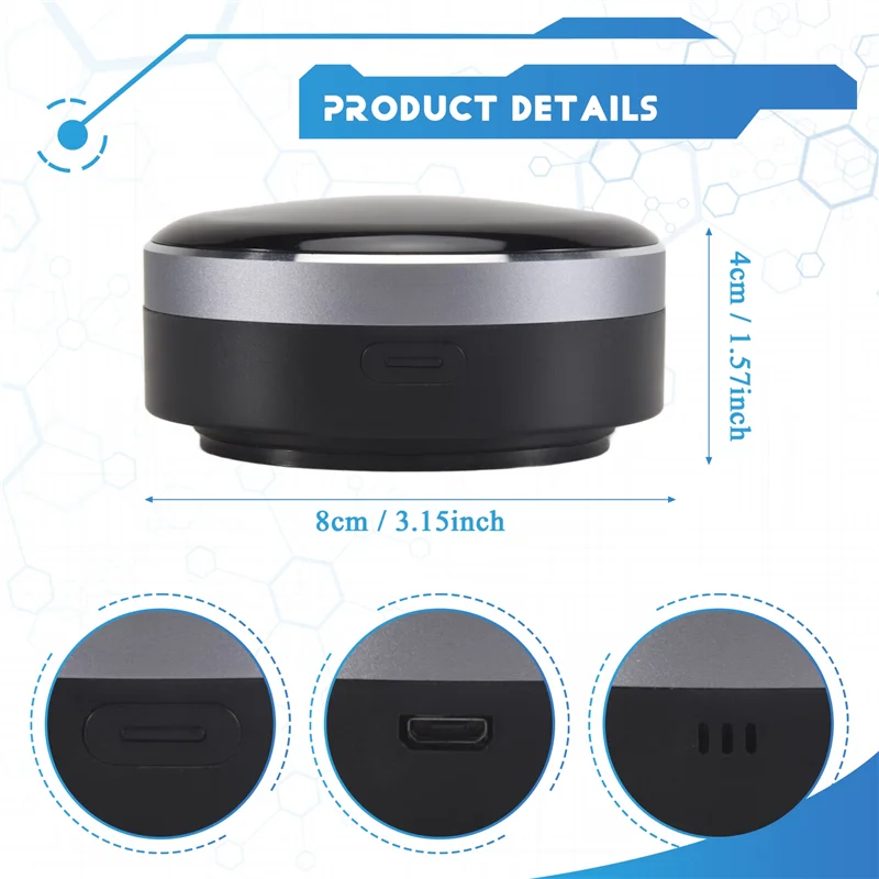 Reliabletuya Smart Infrared Wifi RF Universal Remote Control USB Controller Home Hub IR Blaster Work With Alexa Google Home Siri