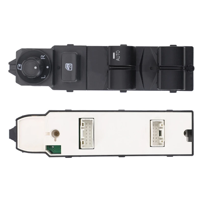 KF2166350 Door Window Control Panel for 2012-2020 Fitment with Mirror Adjustment Knob, Lock Button, and Integrated D7YA