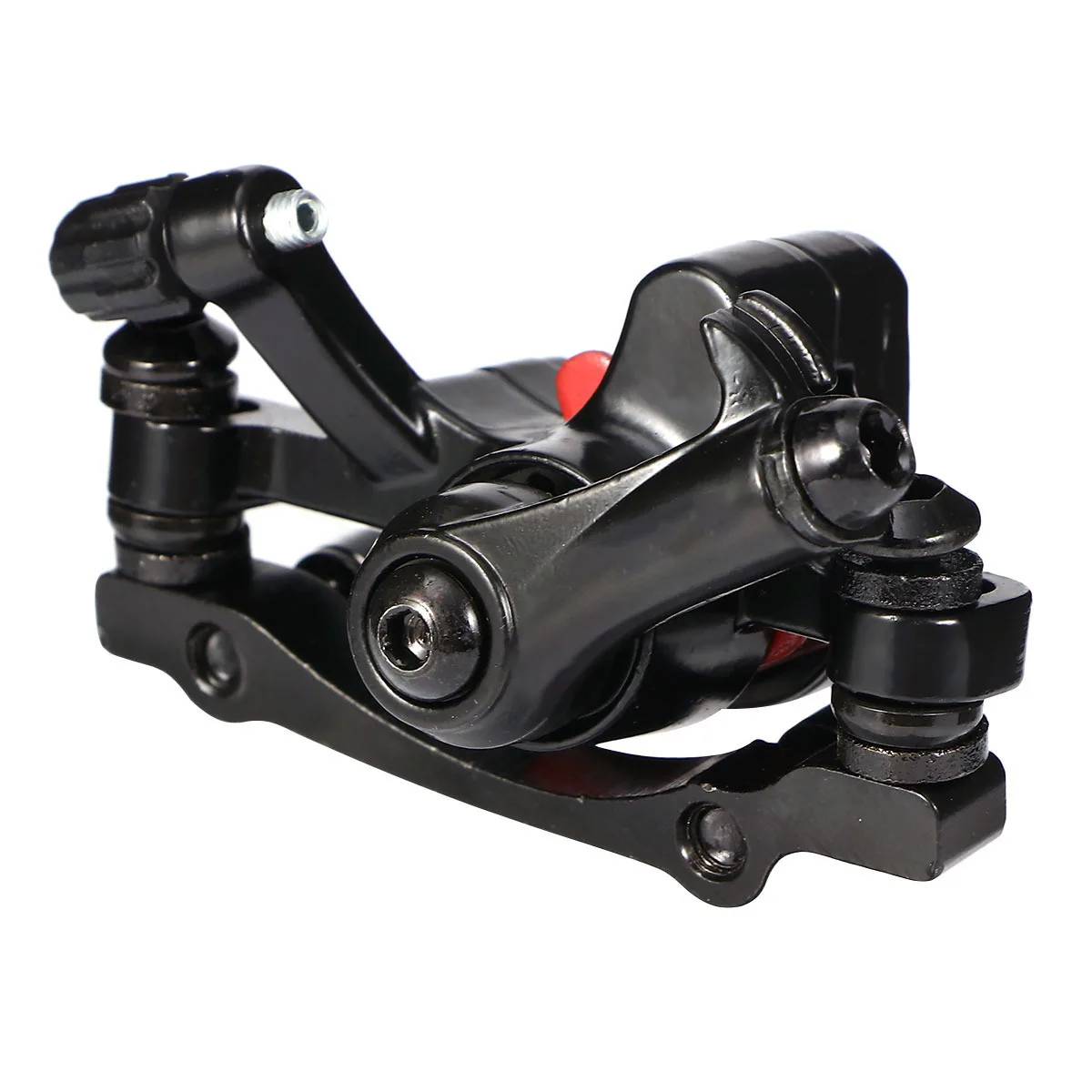 

1Pcs Mountain Bike Disc Brake Aluminum Alloy Mechanical Caliper Cycling Brake Adjustable Friction Stable Braking Performance