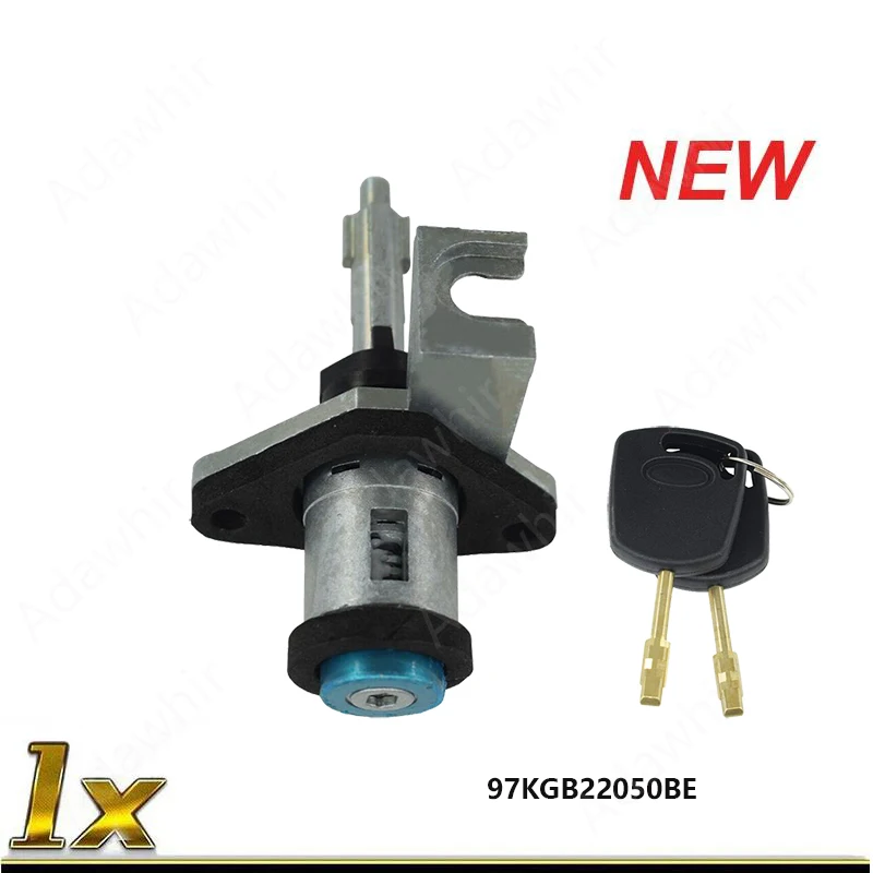 Rear Hatch Lock Latch Assembly with 2 Blank Keys for Ford Ka MK1 (1997-2007) - Replaces 97KG-B22050-BE
