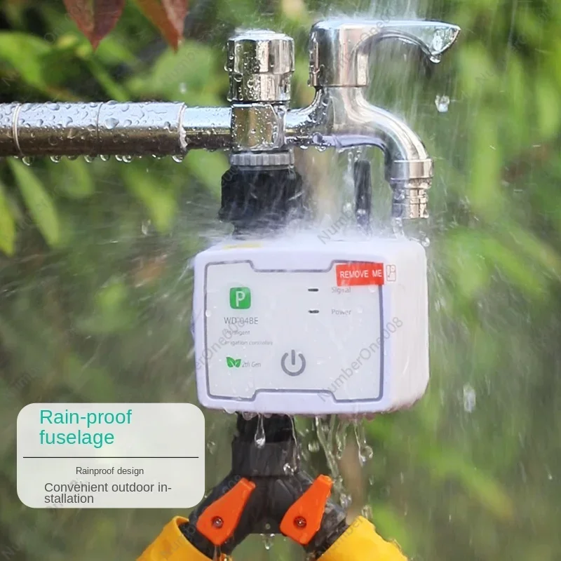 WiFi Remote Control Automatic Watering Device Micro Spray Irrigation Intelligent Watering Timing Faucet Shower Flower