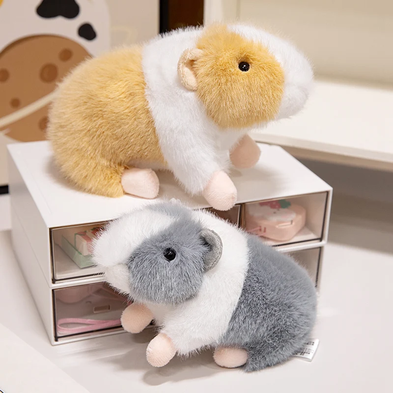 15CM Cute Guinea Pig Plush Toys Dutch Pig Mouse Stuffed Animal Doll Home Decoration Great Birthday Gift for Friends and Kids view 5