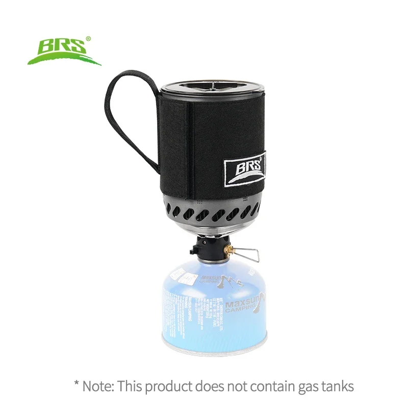 1500 واط BRS 61 في الهواء الطلق المتكاملة جمع الحرارة وعاء الموقد خفيفة المحمولة المشي لمسافات طويلة فرن موقد غاز موقد للتخييم المحمولة