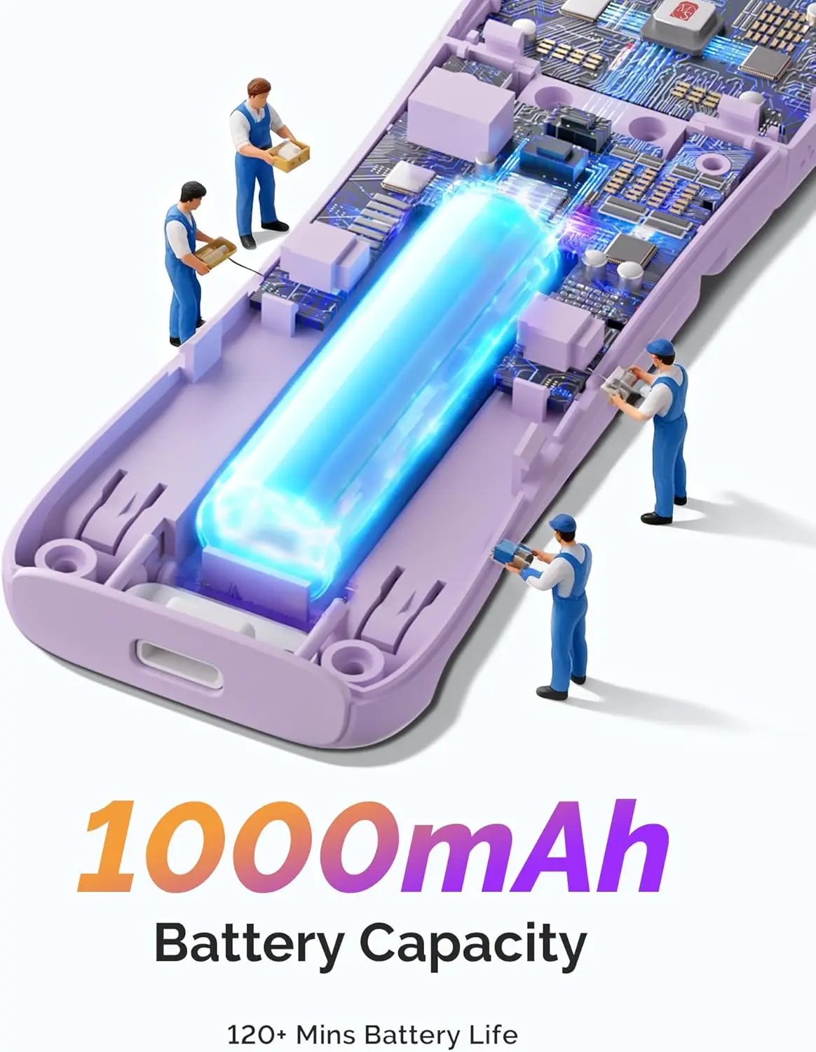 مصباح أظافر لاسلكي قابل للطي مع حامل، ضوء LED للأشعة فوق البنفسجية قابل لإعادة الشحن، لوحة لمس، معالجة 2 في 1، لجميع المواد الهلامية الناعمة