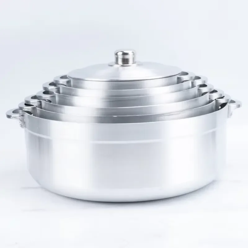 12pcs Aluminum Cookware Set Household Casserole Pot Caldero Cooking Kit for Kitchen Restaurant Use