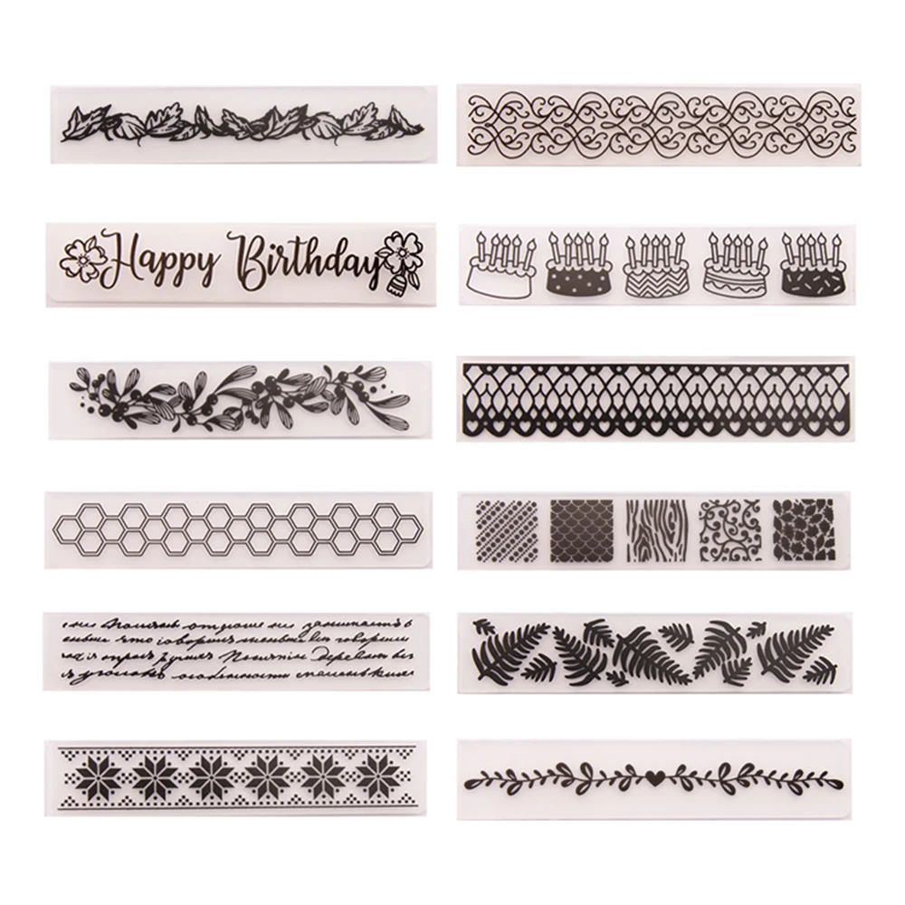 

15x3cm Flower Leaf Star Plastic Embossing Folder DIY Craft Template Molds Stencils Scrapbook Paper Cards Making for DIY Craft