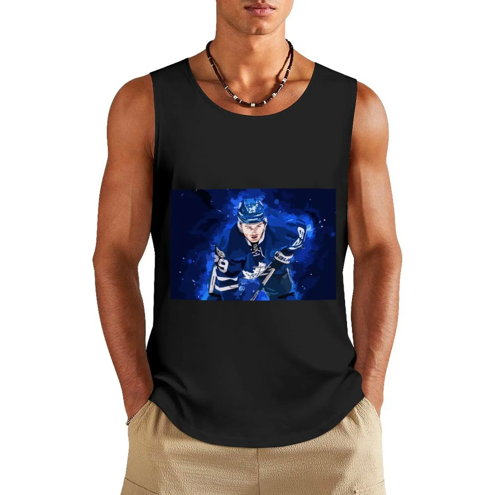 

William Nylander Painting Tank Top Men's gym articles sports suits gym accessories men
