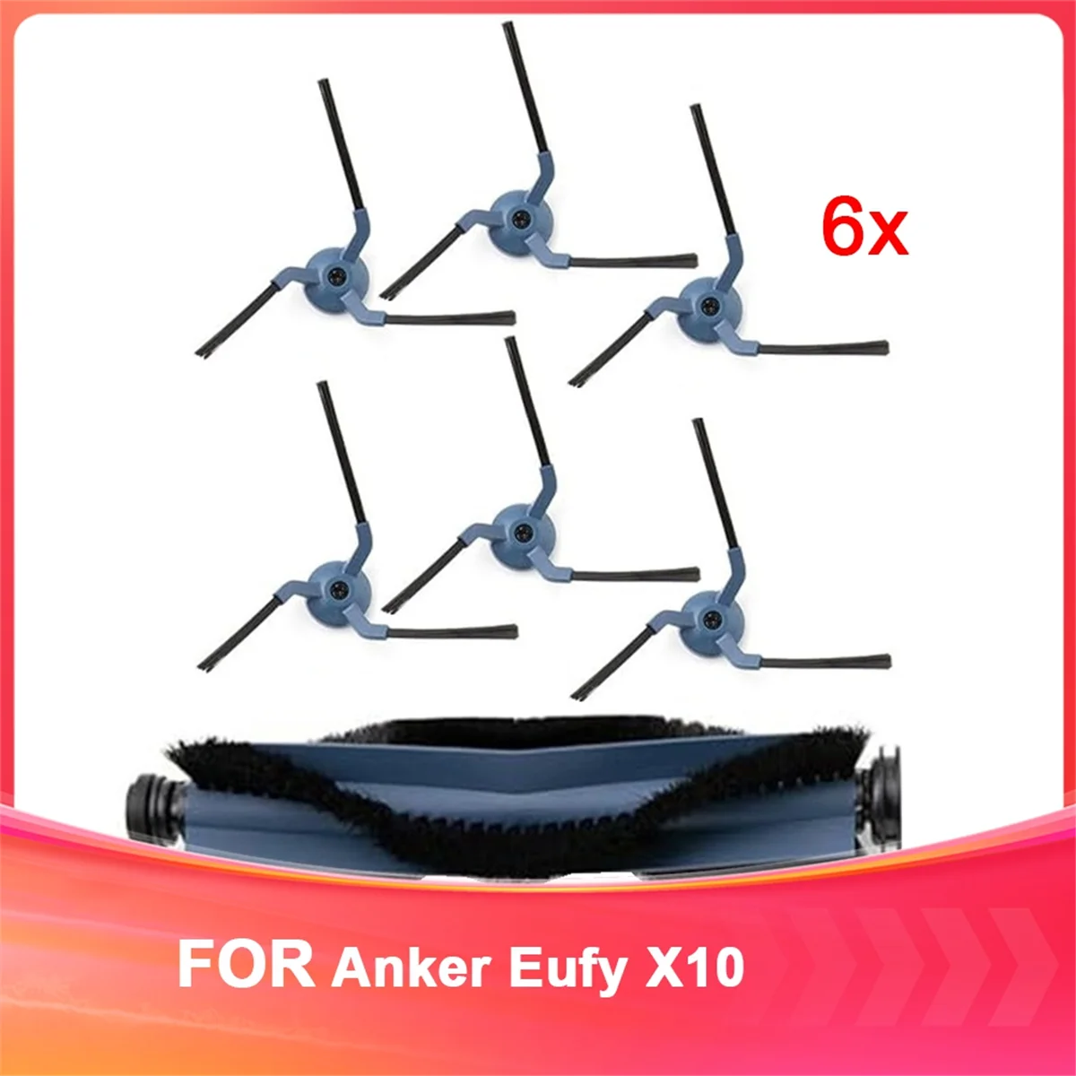 

For Anker Eufy X10 Robot Vacuum Cleaner Vacuum Cleaner Accessories Main Side Brush Replacement Parts