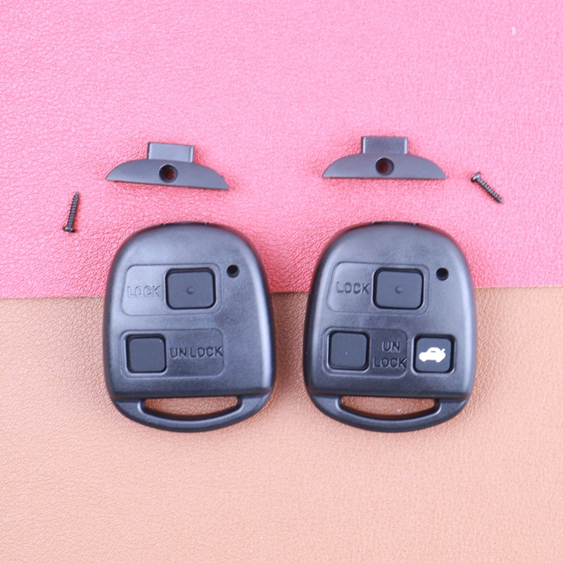 2 3 Buttons Car Key Shell Case Housing for Lexus RX300 ES300 LS400 GX460 for Toyota Corolla Land Cruiser YARIS CAMRY RAV4