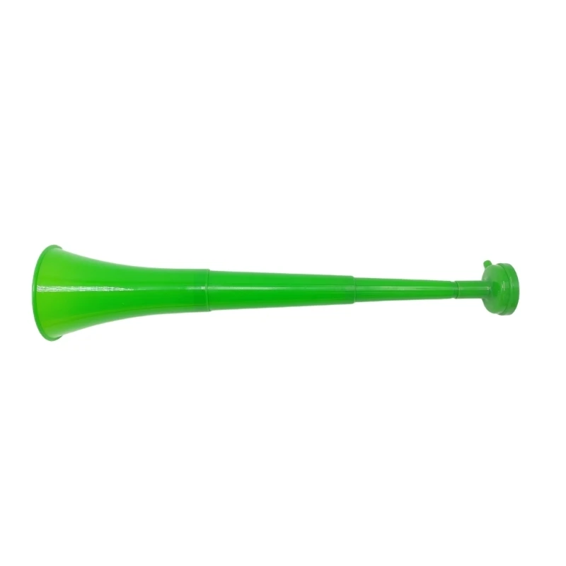 Telescoping Cheer Horn for Team Support and School Rallies, Three-Section Plastic Fan Horn for School Spirit Crowd Use