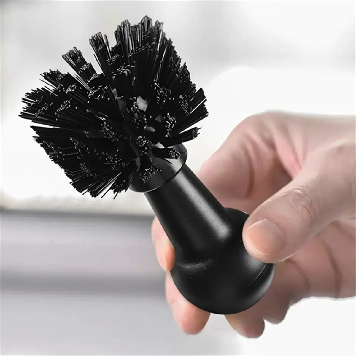 (A25M) Espresso Machine Portafilter Cleaning Brush Coffee Machine Cleaning Brushes Tools for 58mm Espresso Powder Brush B
