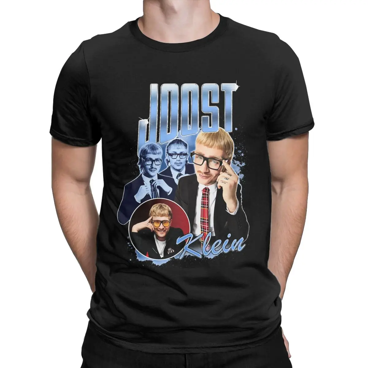 Joost Klein Song Contest T-Shirt for Men 2024 The Netherlands Merch Europapa 100% Cotton Tees O Neck Short Sleeve T Shirts