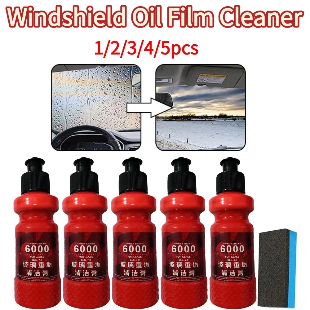 Car Glass Coating Agent Rainproof Windshield Rain Repellent Liquid Polymer Car Waterproof Spray Windshield Oil Film Cleaner