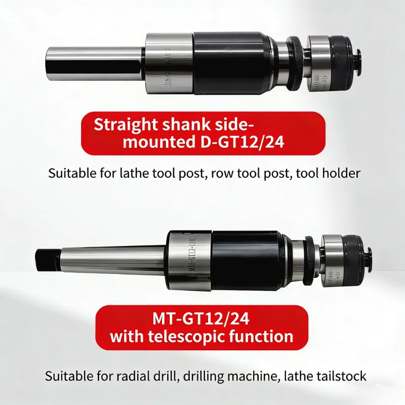 BT30 BT40 MT2/3 NT Serie Telescopic Tapping Tool Holder GT12 GT24 TC820 M2-M30 Tap Chuck Collet Overload Protection Tool Holder - view 6