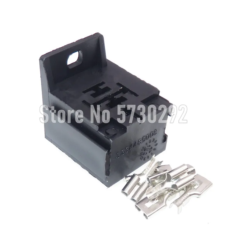 

5P Automobile Relay Connector 6.3 Automotive Electric Plastic Wiring Harness Socket 3334485008