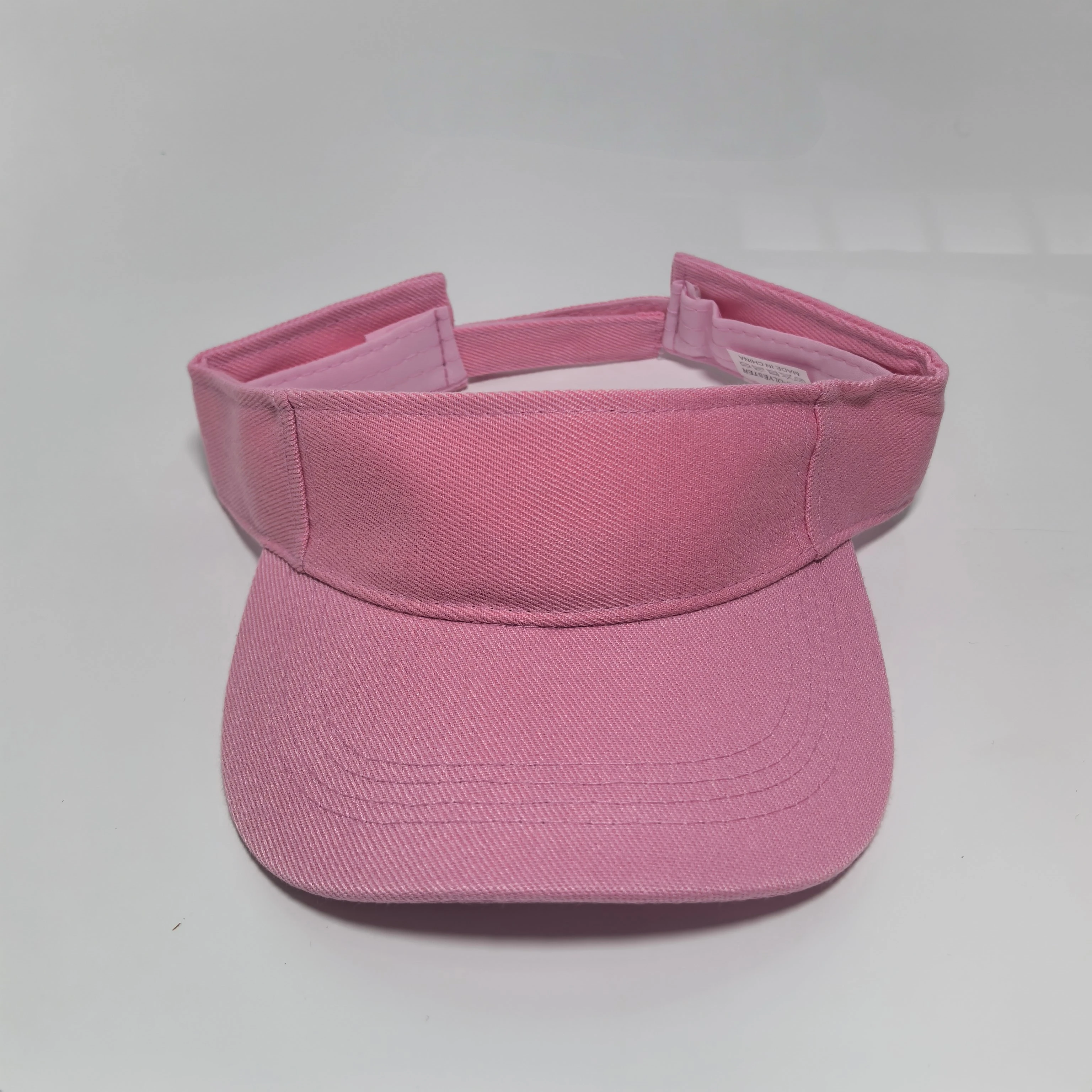 Baumwoll-Sonnenblende für Damen und Herren – Verstellbare Baseballkappe mit offenem Oberteil für Sport, Laufen, Golf, Strand – Mehrere leuchtende Farben – Detail 7