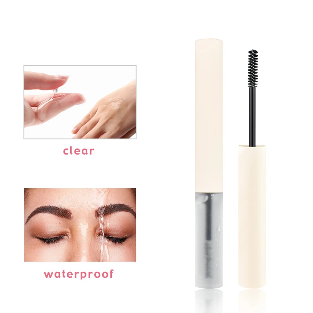 15g Etichetta privata Gel per sopracciglia Logo personalizzato Sopracciglia Impostazione Gel liquido trasparente Crema fissante per ciglia Trucco impermeabile Vegan