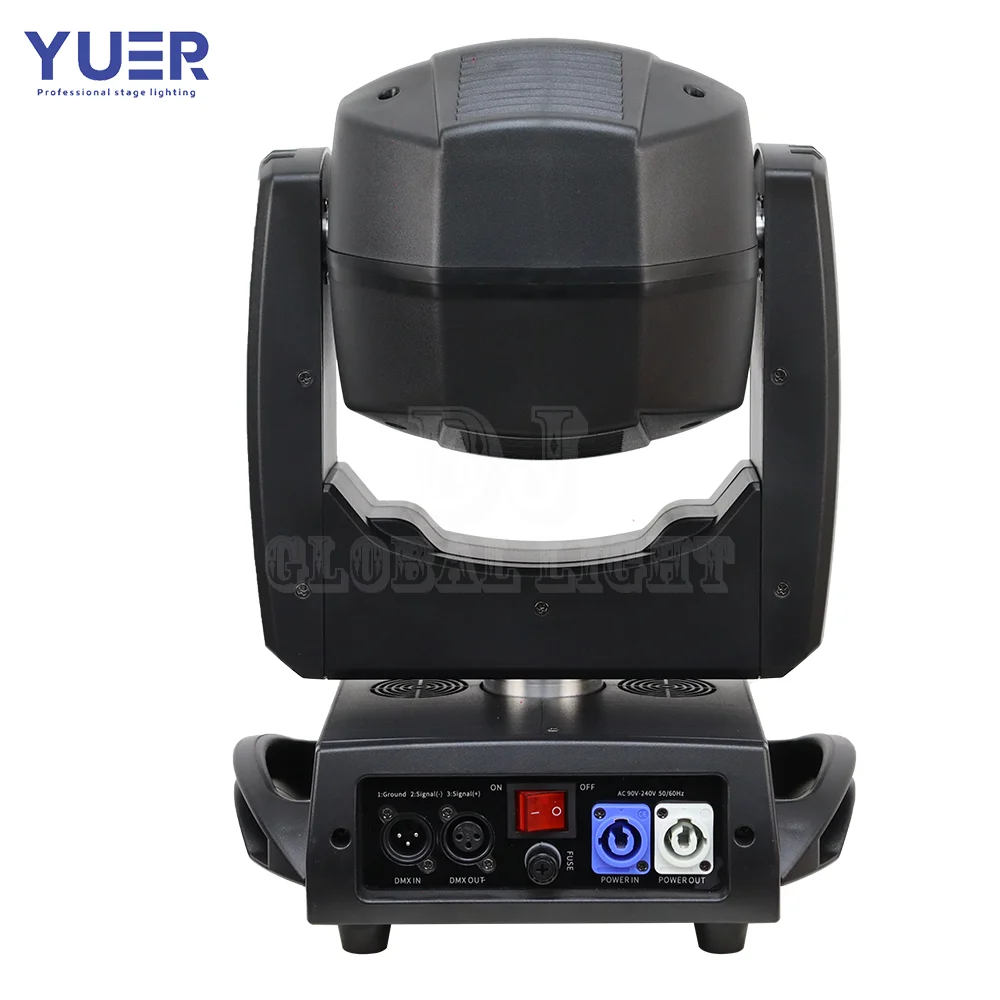 10PCS/MINI 230W bulb beam Moving head light strobe rainbow Atomization effect with 18 prisms 17 Gobos for DJ Disco party
