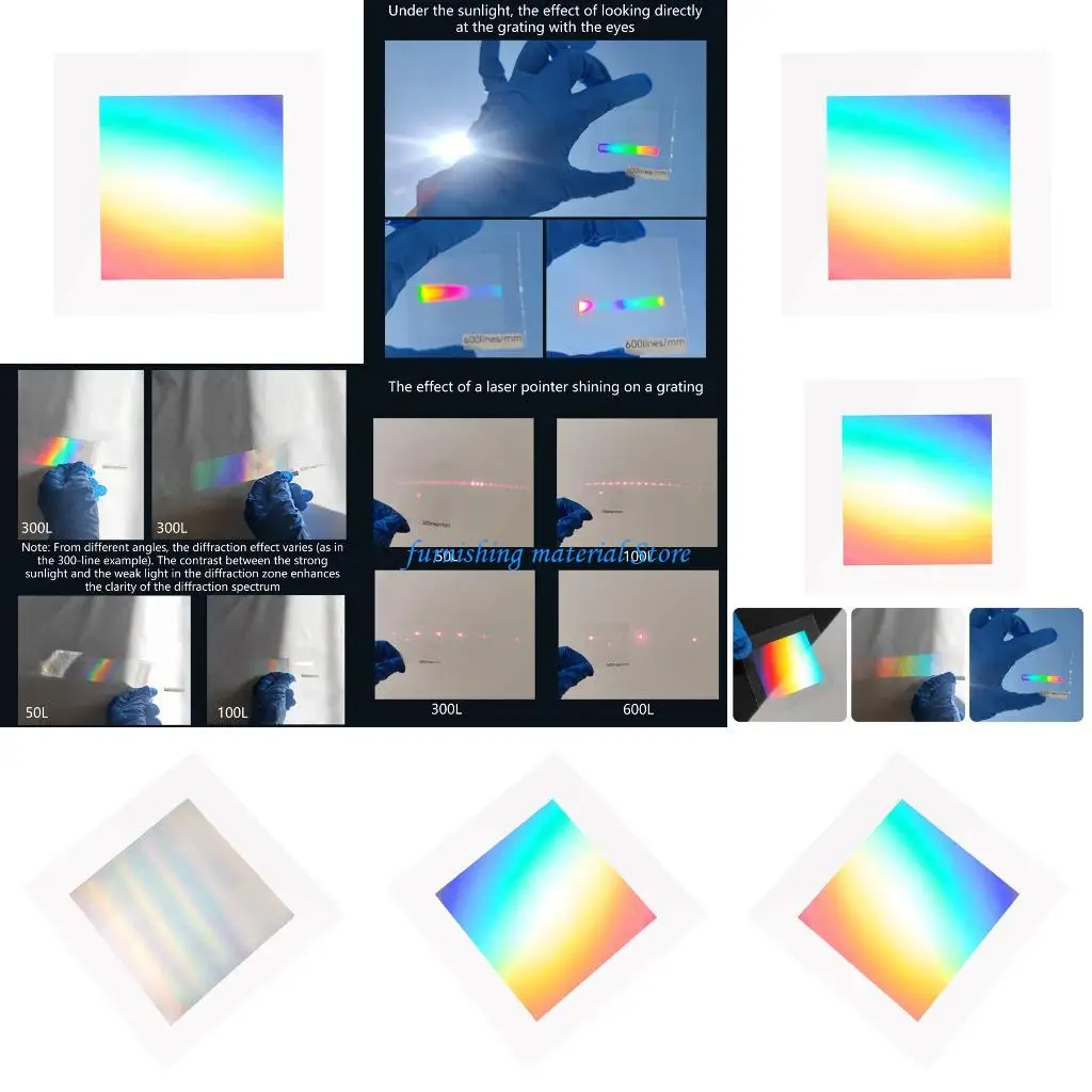 

Y5GD Artistic Light Effect Grating High Accuracy PET Volumetric Sheet for Decorative Applications in Homes Studio Setting