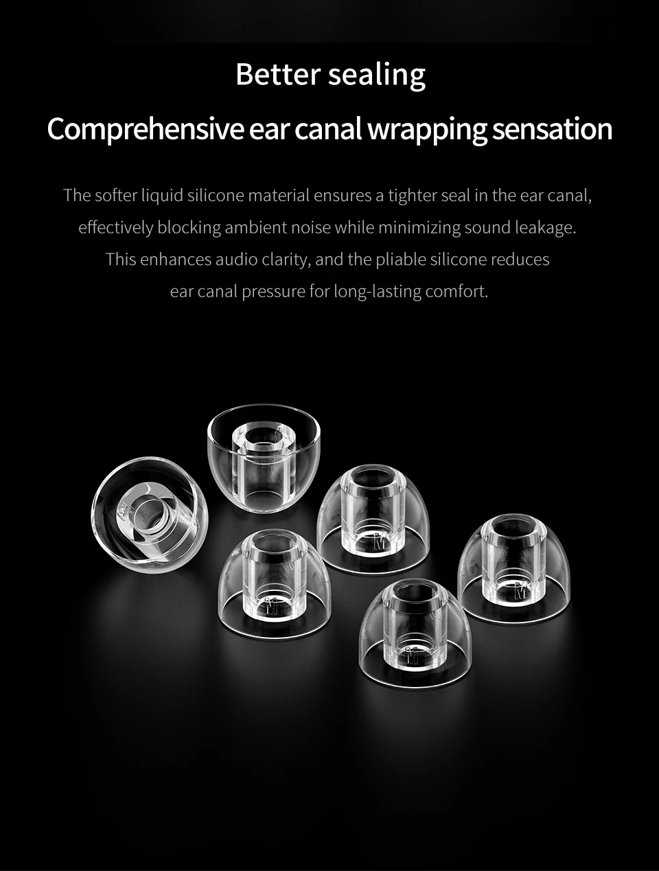 TRN T 이어팁 실리콘 이어팁 이중 지원 구조 이어폰 3 쌍 헤드폰 헤드셋 이어 버드 TRN TA3 Kirin MT4 Xuanwu