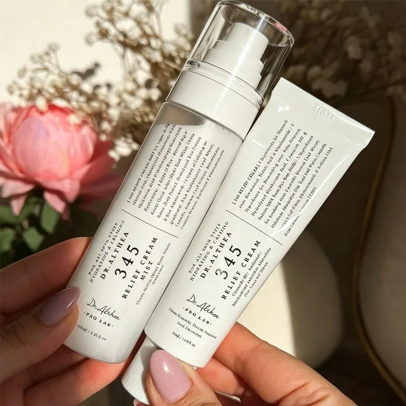 

Dr.Althea 345 Relief Cream&Mist Cream 147 Hydrating Moisturizing Moisturize Whitening Korean Celebrity's Same Skincare Product