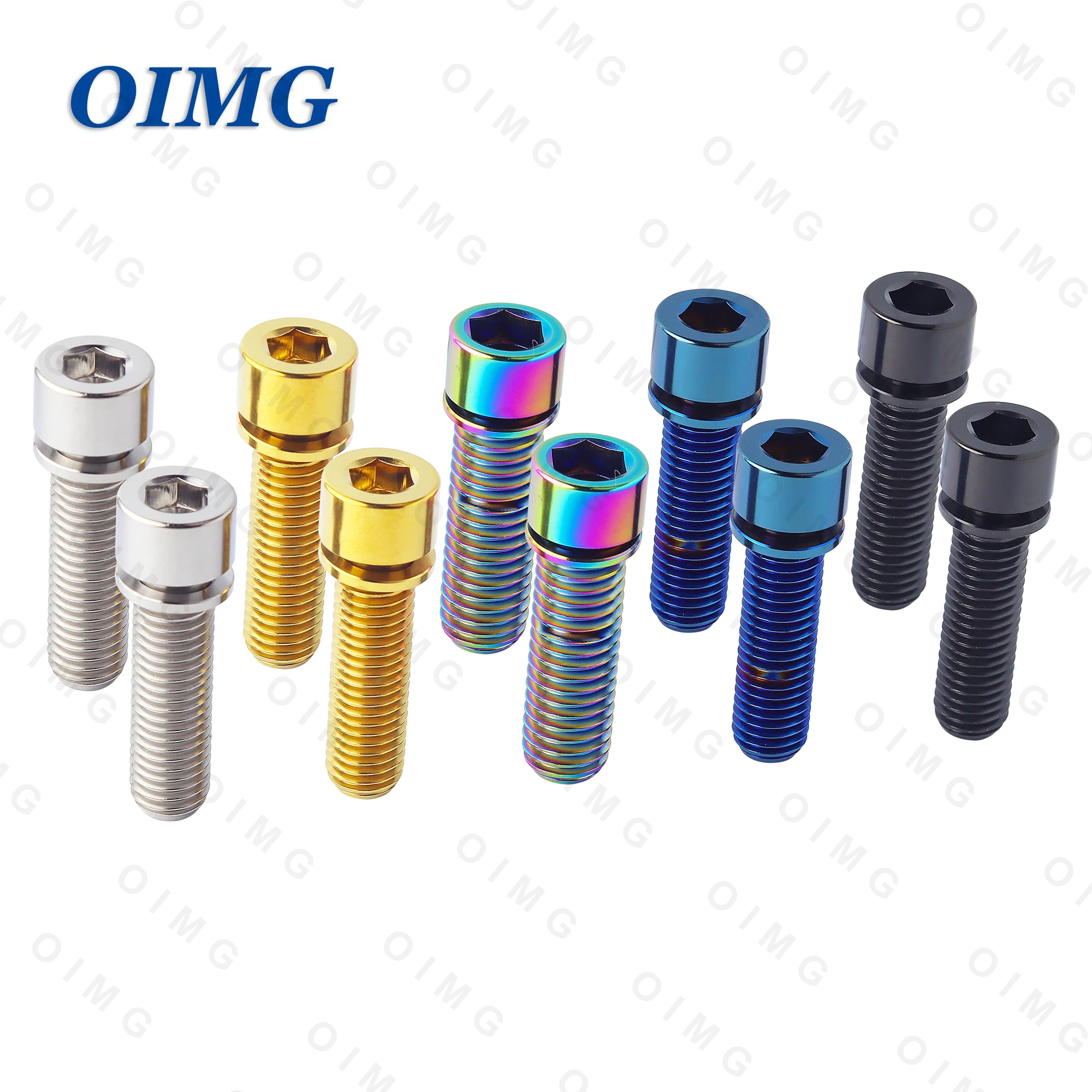 

Крепежный винт выноса руля велосипеда M7 M8X20, 25 мм, титановый болт, винт с шестигранной головкой, аксессуары для велосипеда