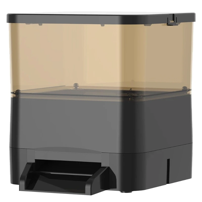 Solar automatic fish feeder timer feeder fish intelligent large capacity koi outdoor anti-jam food anti-rodent and anti-insect