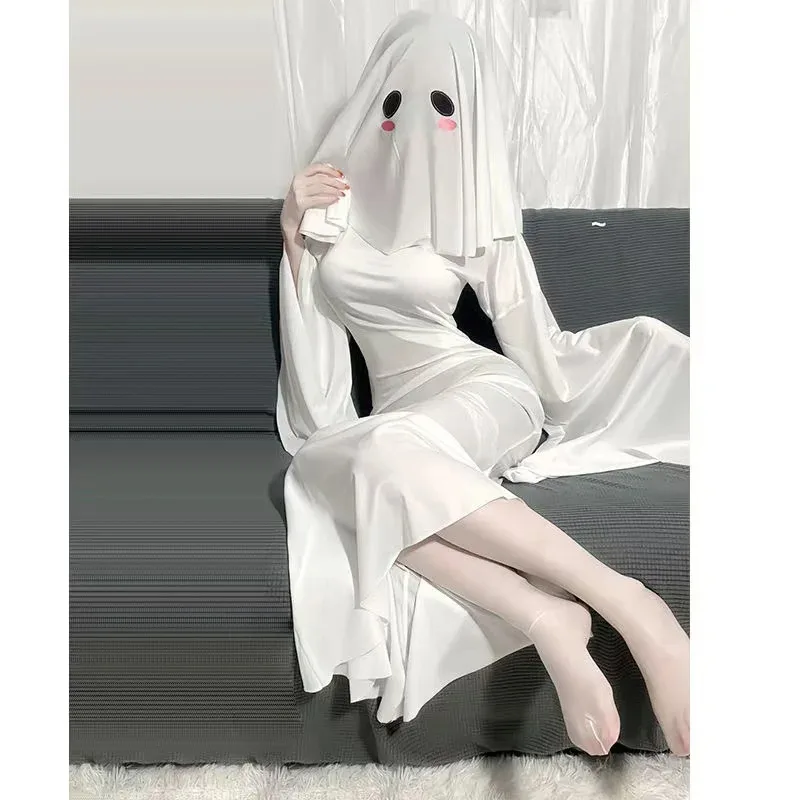

25COSGhost Girl карнавальный костюм Призрачная принцесса праздничный переодевающийся карнавальный костюм женская тонкая юбка «рыбий хвост» из двух частей облегающая