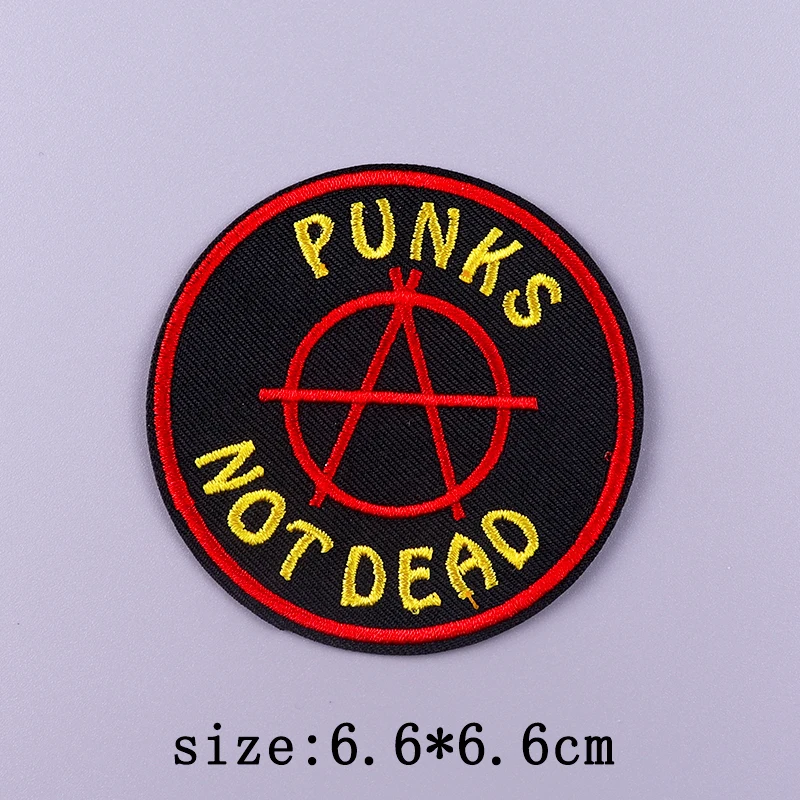Van Gogh Stickerei Patches Für Kleidung Jesus Kreuz Patch Aufkleber DIY Eisen Auf Patches Für Kleidung Brief Punk Abzeichen Applique – Detail 18