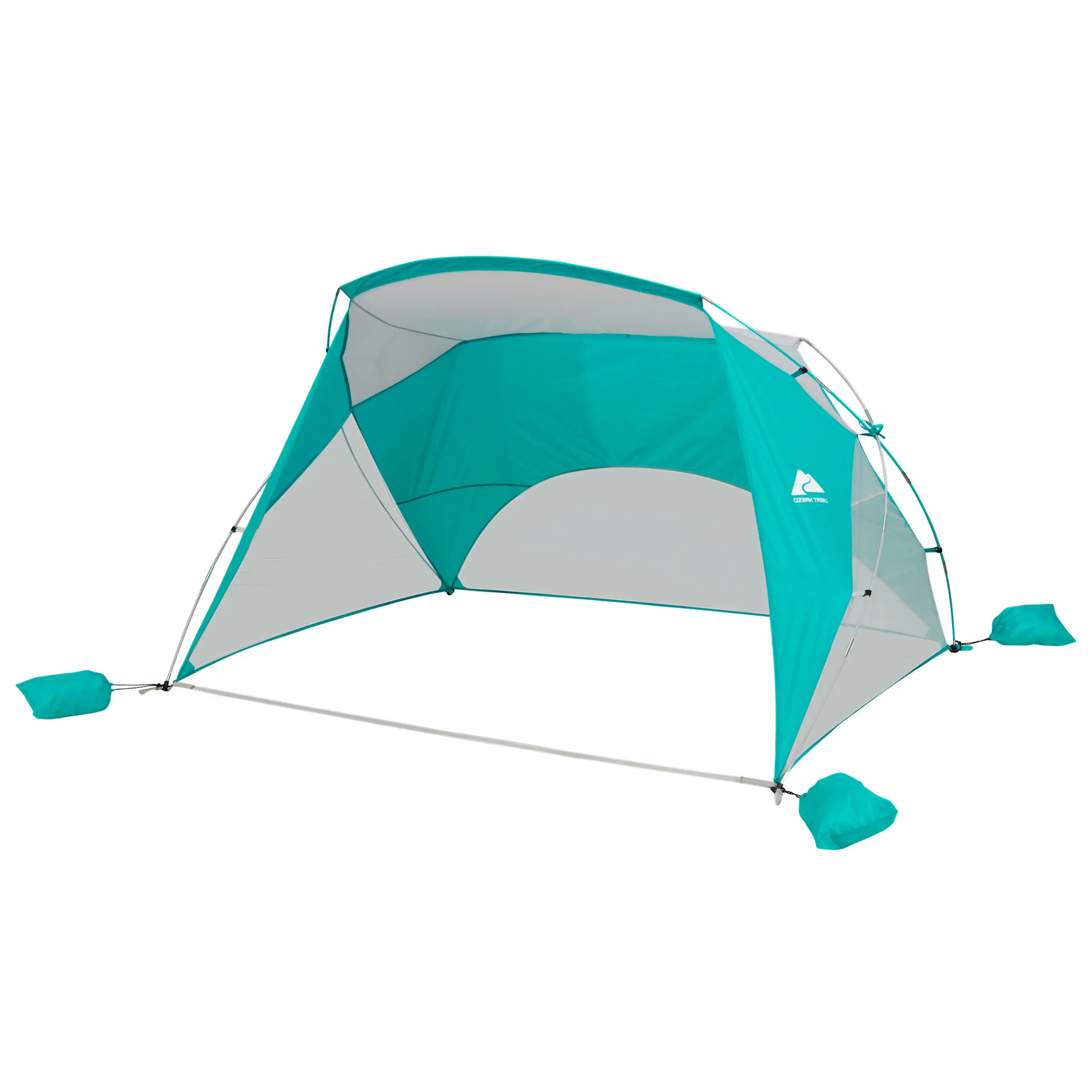 

Пляжная палатка Ozark Trail с солнцезащитным покрытием, 8 'x 6' с УФ-защитным покрытием