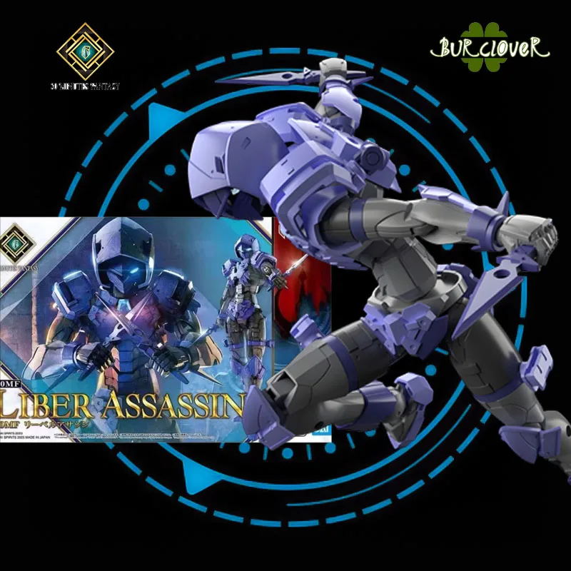 

Bandai Original MODEL KIT GUNDAM 30 MINUTES FANTASY LIBER ASSASSIN Anime Action Figure Assembly Model Toys Model Gifts For