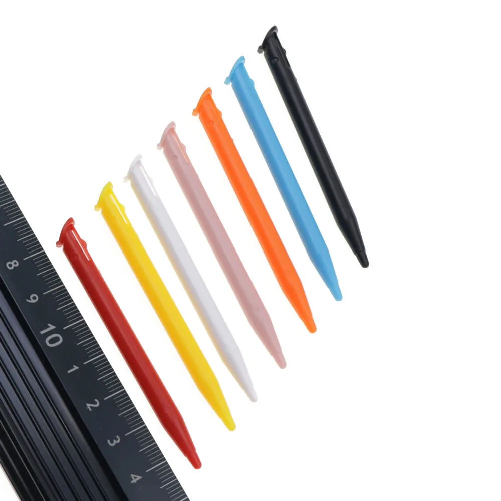 7Pcs /Set Multi-color Stylus Pen For New 2DS XL Plastic Touch Stylus Replacement Game Console Handwriting Pen